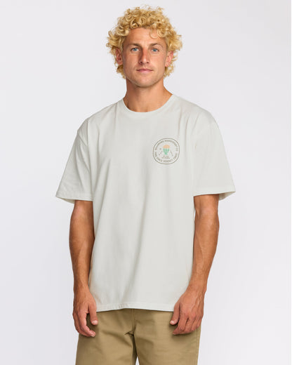 Desert Flower Regular Short Sleeve T-Shirt - Off White