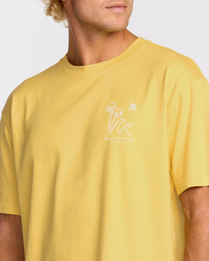 So Far Regular Short Sleeve T-Shirt - Dust Yellow