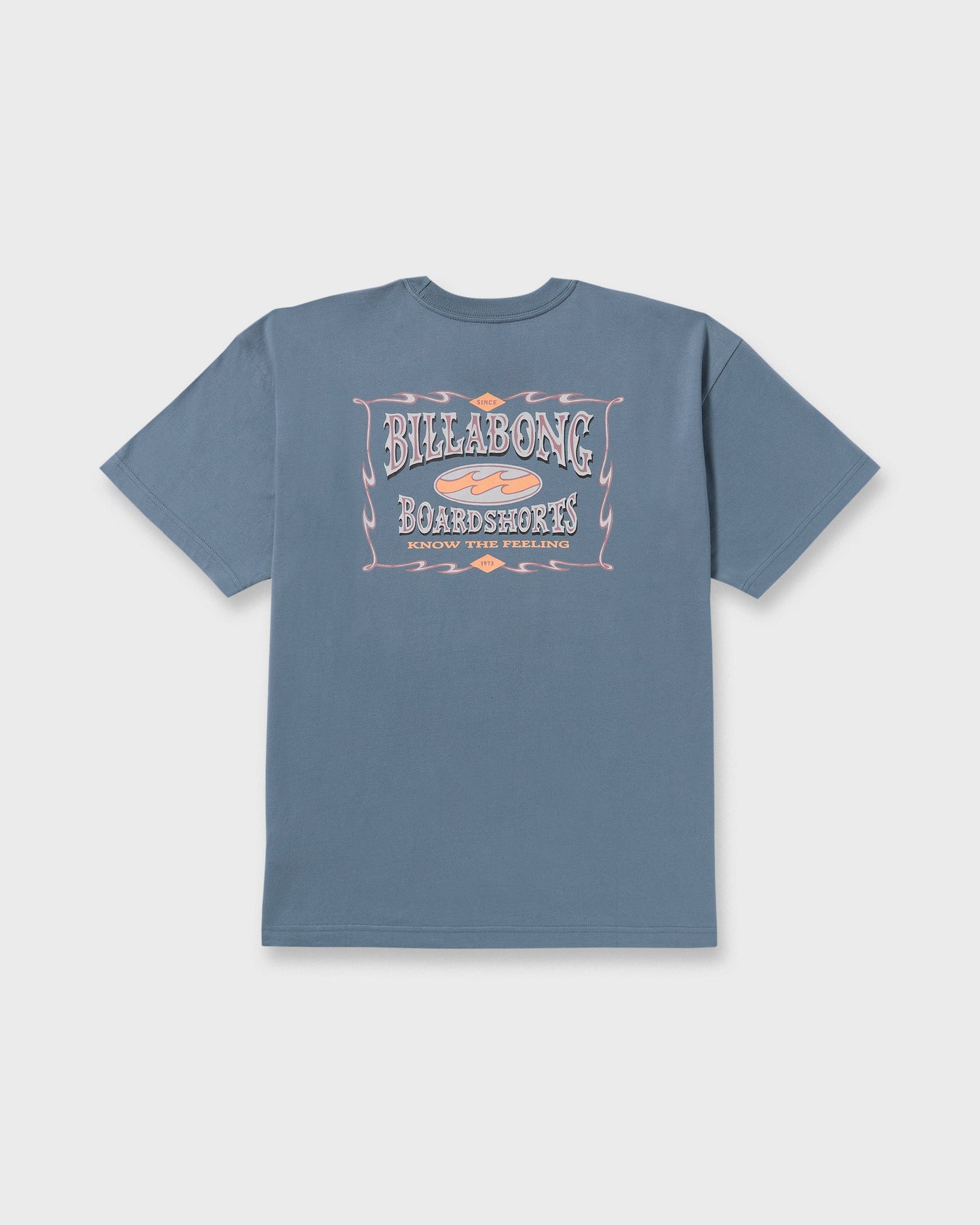 Double Spread OG Short Sleeve T-Shirt - Steel Blue