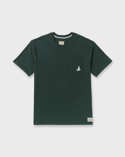 Austin Garage Regular Pocket Short Sleeve T-Shirt - Teal