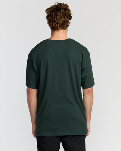 Austin Garage Regular Pocket Short Sleeve T-Shirt - Teal