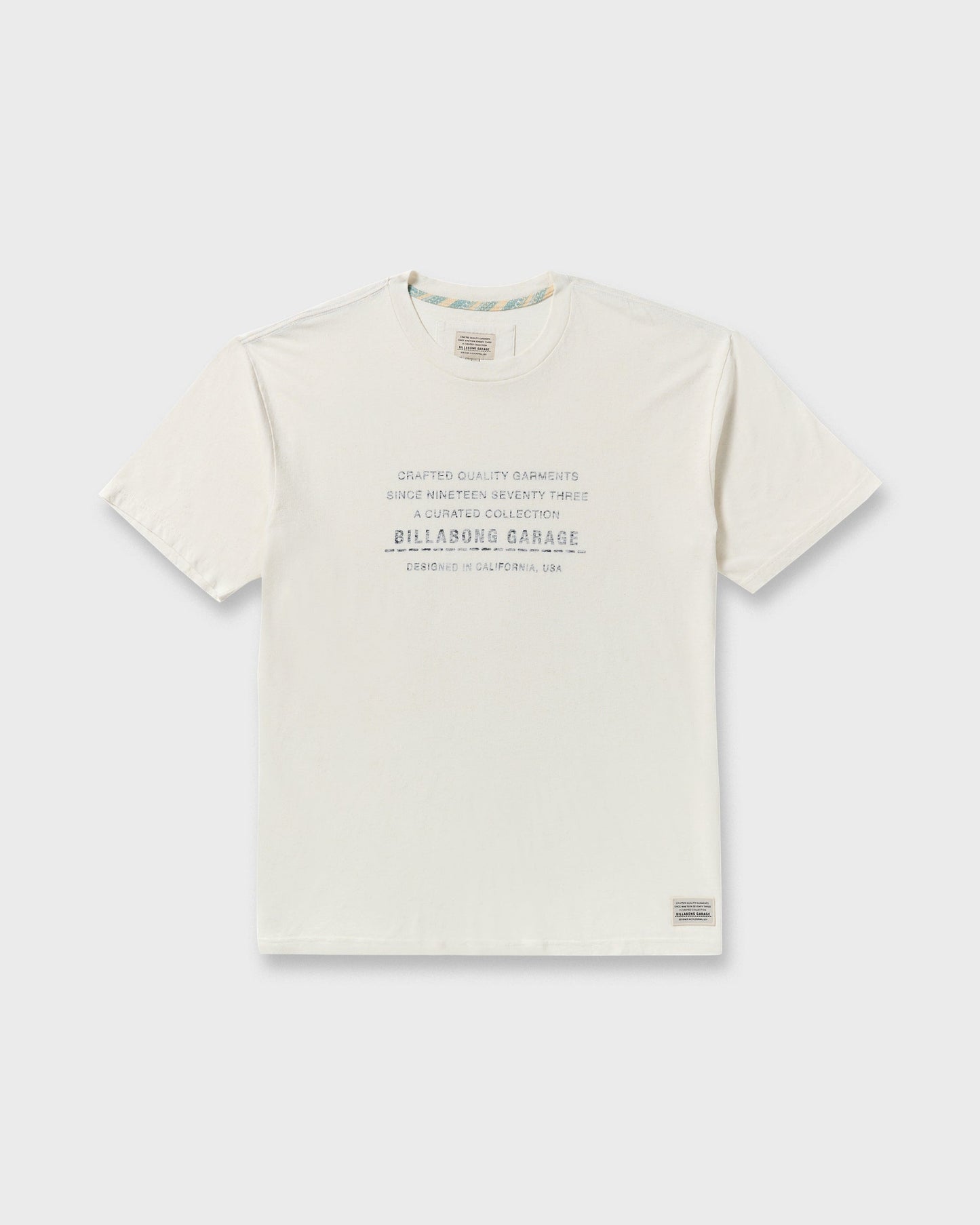 The Label Garage Regular Short Sleeve T-Shirt - Off White