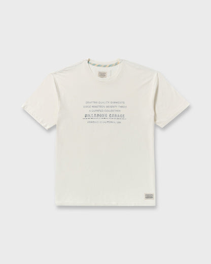 The Label Garage Regular Short Sleeve T-Shirt - Off White