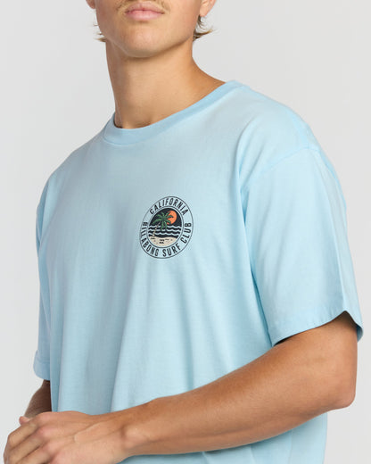 Palm Beach Ca Premium Short Sleeve T-Shirt - Coastal Blue