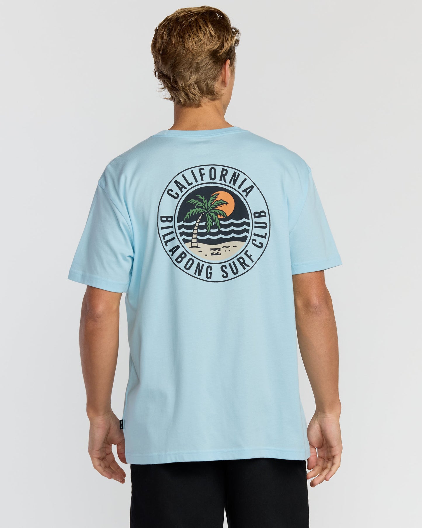 Palm Beach Ca Premium Short Sleeve T-Shirt - Coastal Blue
