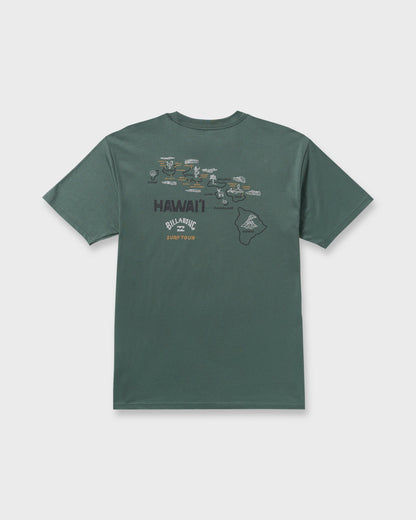 Surf Tour Hi Premium Short Sleeve T-Shirt - Dark Slate