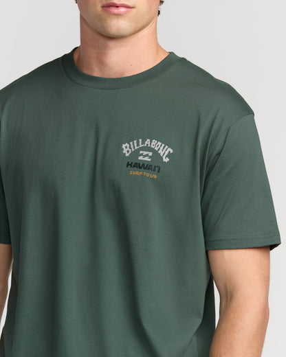 Surf Tour Hi Premium Short Sleeve T-Shirt - Dark Slate