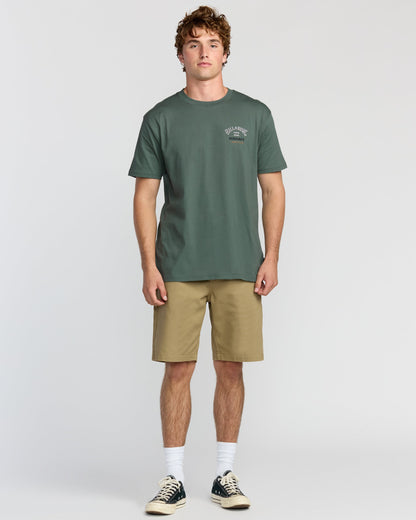 Surf Tour Hi Premium Short Sleeve T-Shirt - Dark Slate