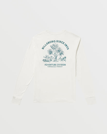 Dusty Road A/Div Long Sleeve Tee - Off White