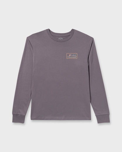Range A/Div Long Sleeve T-Shirt - Grey Violet