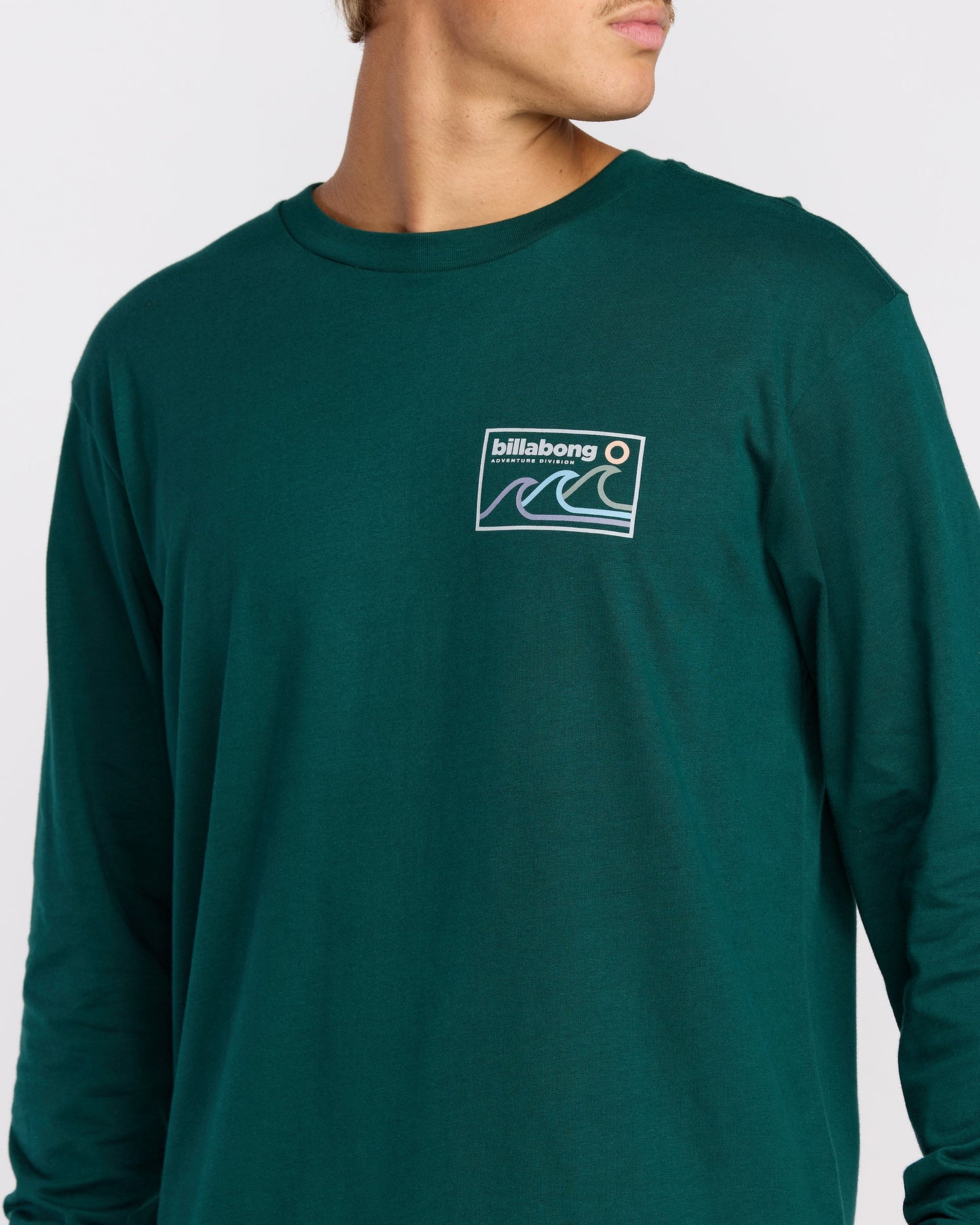 Range A/Div Long Sleeve T-Shirt - Spruce Green