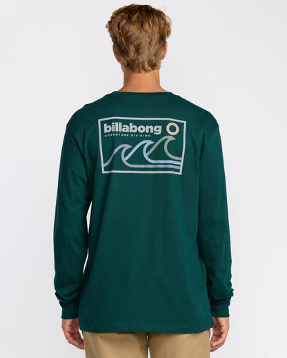Range A/Div Long Sleeve T-Shirt - Spruce Green