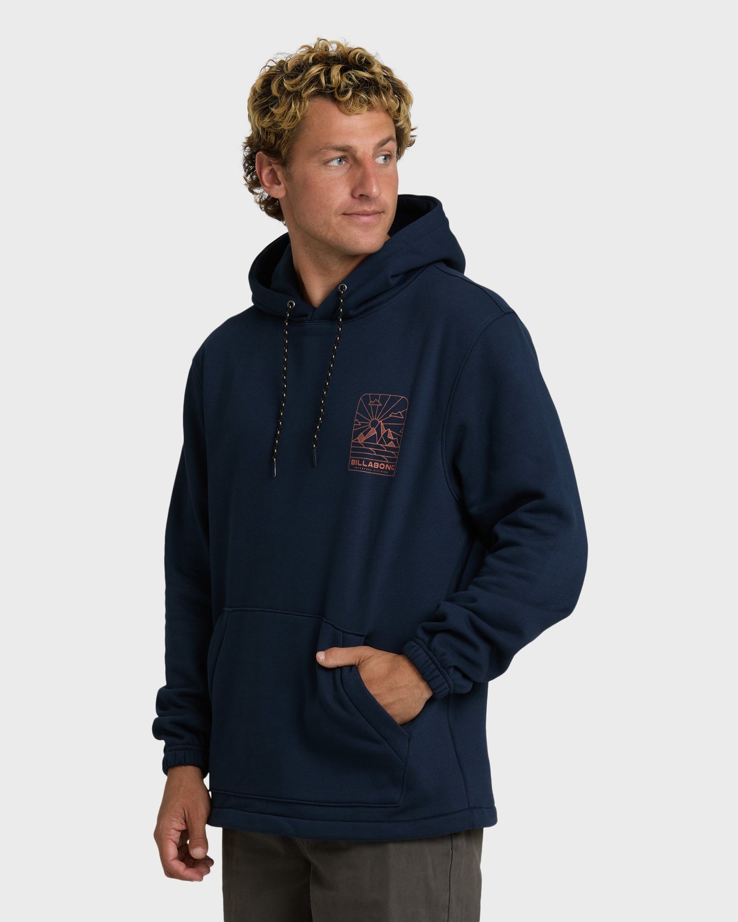 Compass Pullover Sweatshirt - Navy