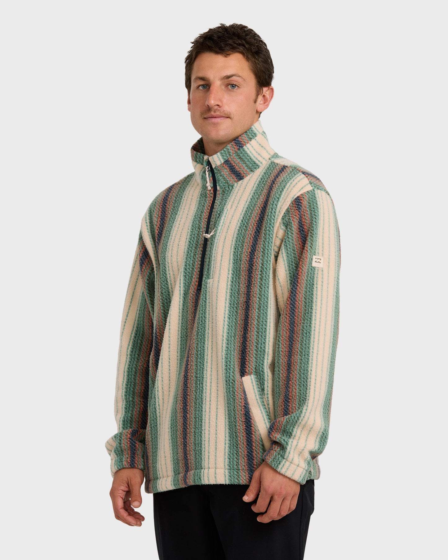 Boundary Mock Sweatshirt - Bone