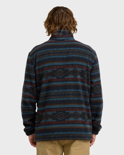 Boundary Mock Sweatshirt - Dark Navy