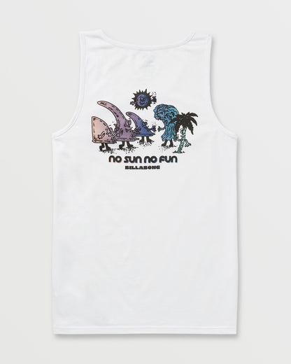 Sun Fun Premium Tank - White