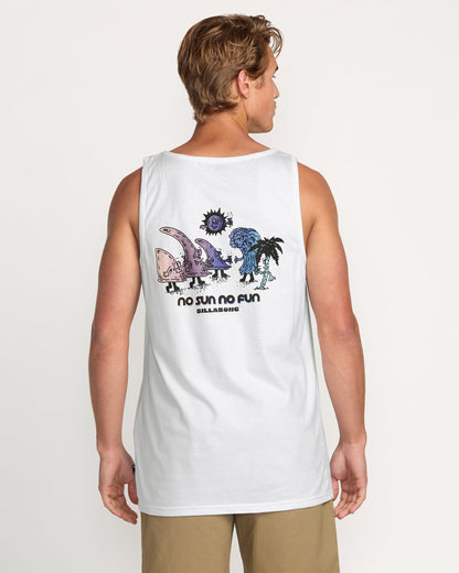 Sun Fun Premium Tank - White