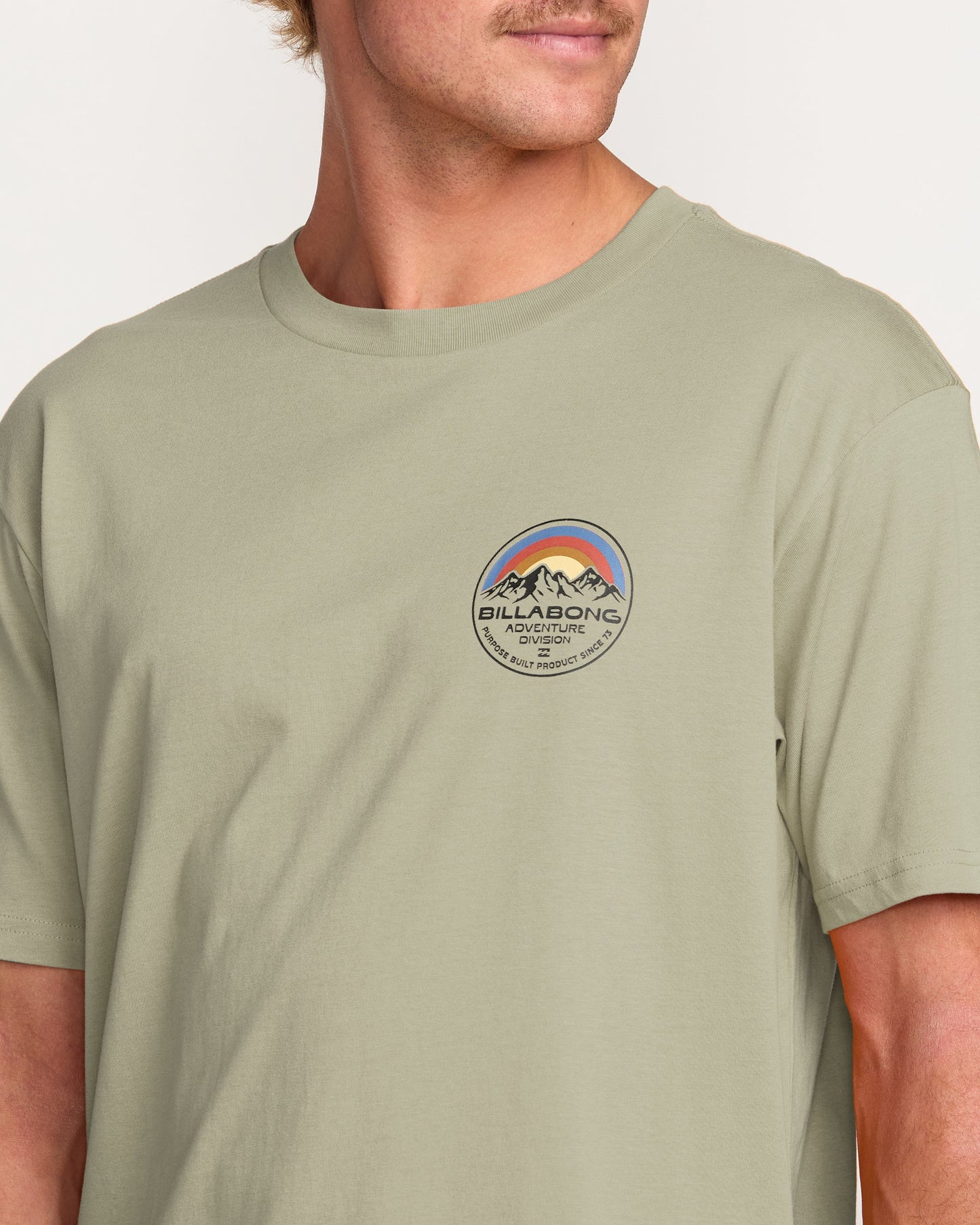 Rockies A/Div Tee - Sage Heather