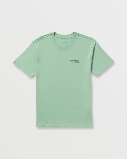 Making Tracks A/Div Tee - Mist Green