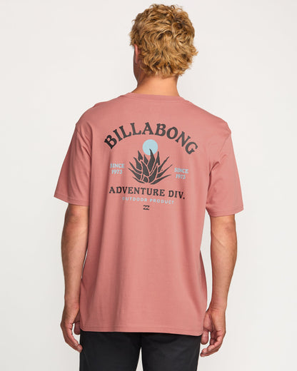 A/Div Agave Tee - Dusty Rose