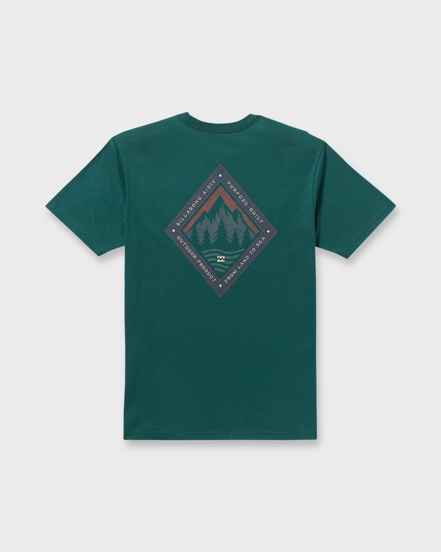 Rockies A/Div Short Sleeve T-Shirt - Spruce Green
