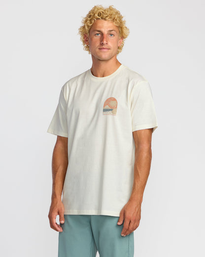 Coastal Range A/Div Short Sleeve T-Shirt - Off White