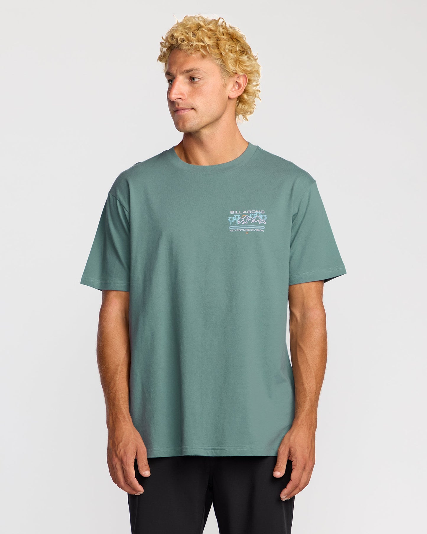Coastal Range A/Div Short Sleeve T-Shirt - Sea Blue