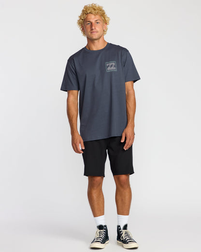 Trail A/Div Short Sleeve T-Shirt - Midnight Blue