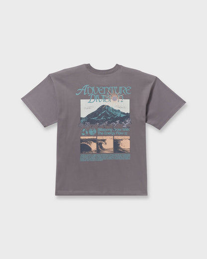 Grow OG A/Div Short Sleeve T-Shirt - Grey Violet