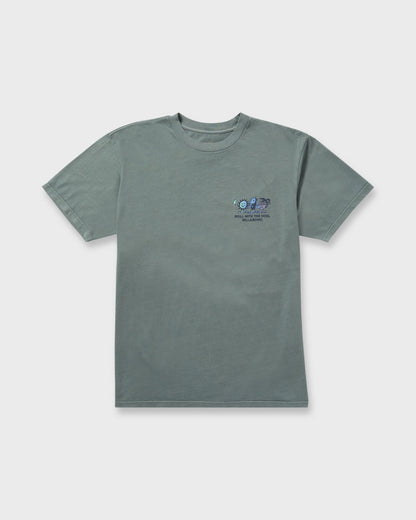 Roll Premium Wave Wash Short Sleeve Tee - Dark Slate