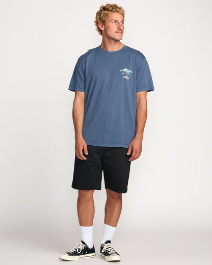 Better Premium Wave Wash Tee - Deep Blue