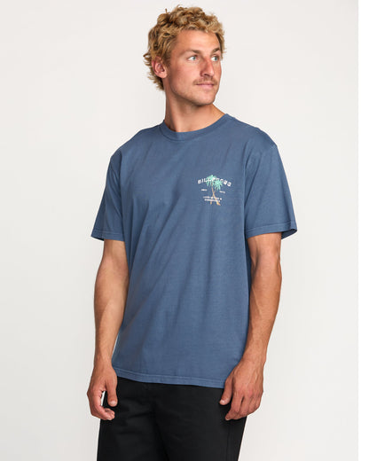 Better Premium Wave Wash Tee - Deep Blue