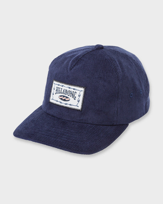 Heritage Strapback Hat - Steel Blue