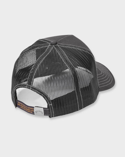 Bird Of Prey Garage Trucker Hat - Black