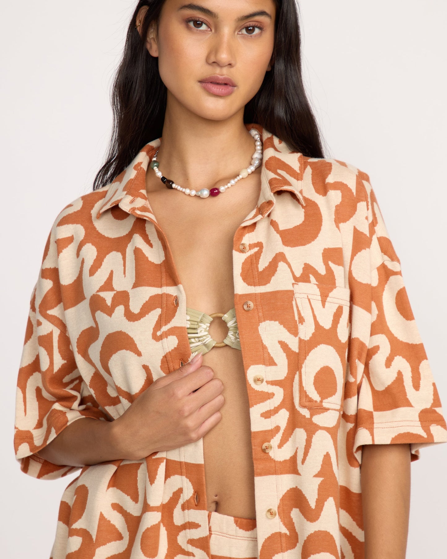 Lost Waves Short Sleeve T-Shirt - Sunburnt
