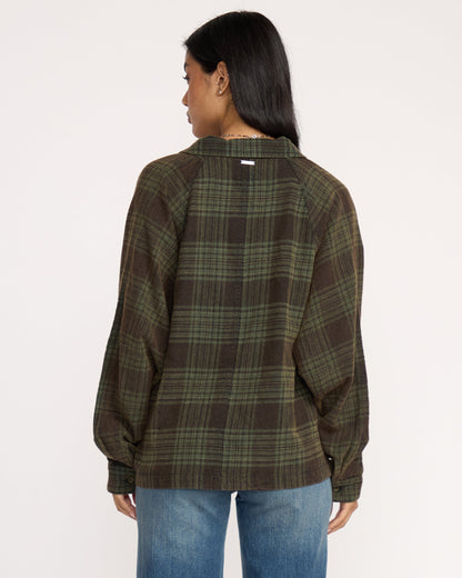 Coastal Breeze Long Sleeve Shirt - Black