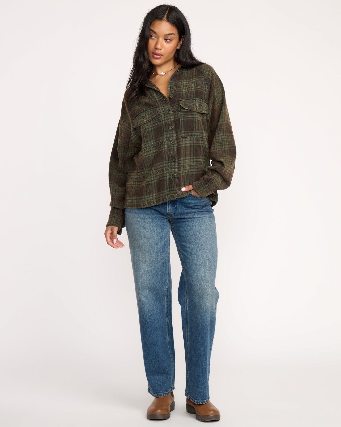 Coastal Breeze Long Sleeve Shirt - Black