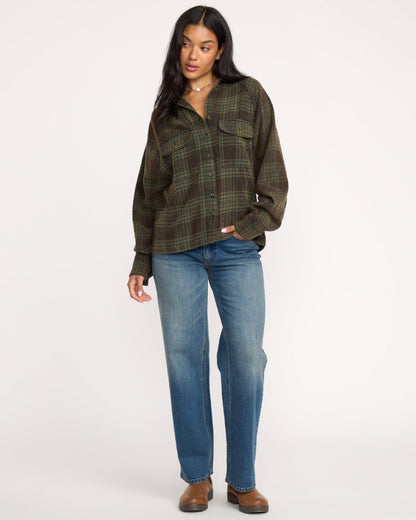 Coastal Breeze Long Sleeve Shirt - Black