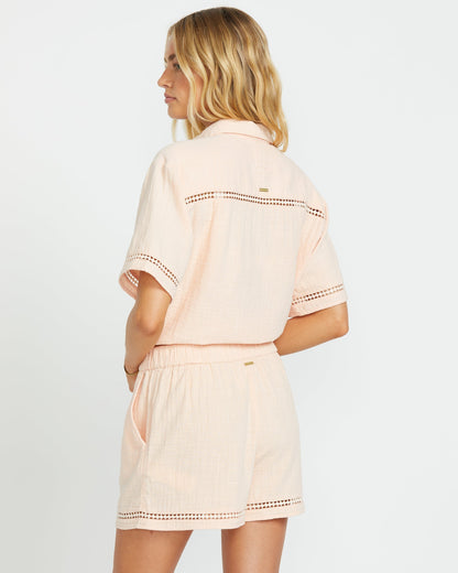 Summers End Shorts - Soft Peach