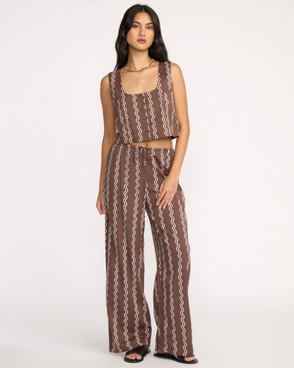 Another Wave Pants - Espresso
