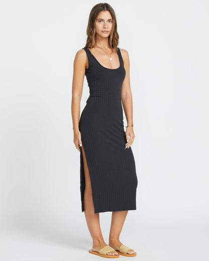 Take A Look Reversible Dress - Black Sands