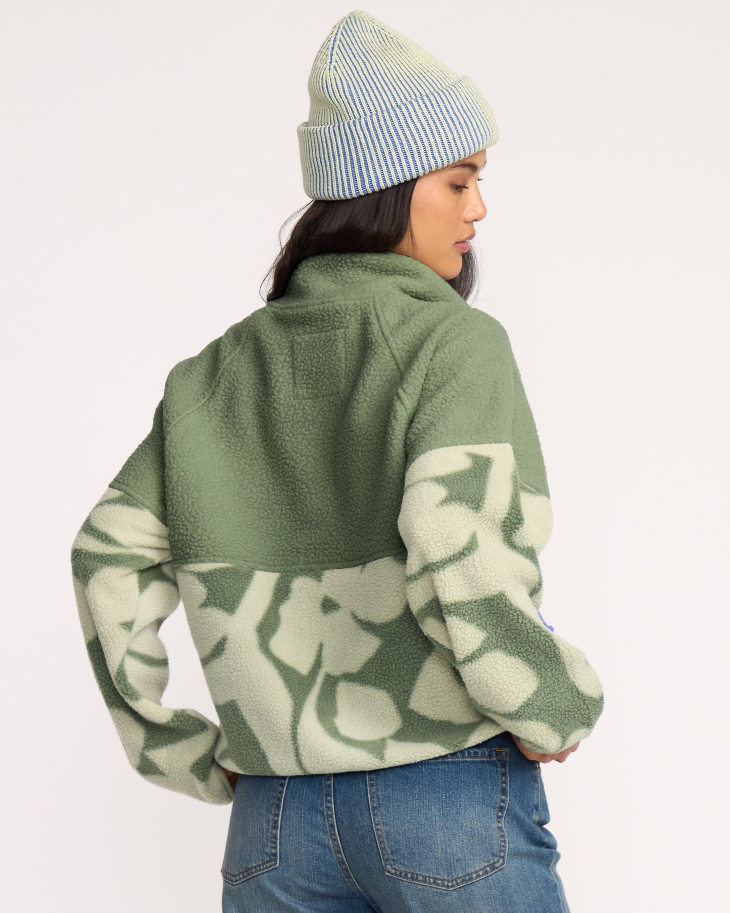 Popoyo Snap Up Jacket - Seagrass