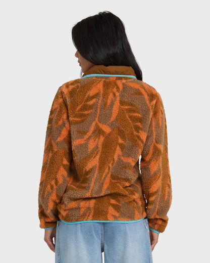 Switchback Pullover Sweatshirt - Faded Orange