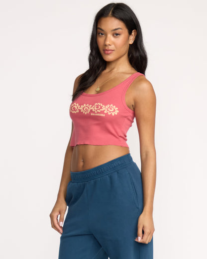 Dreams In Waves Tank - Mauve Rose