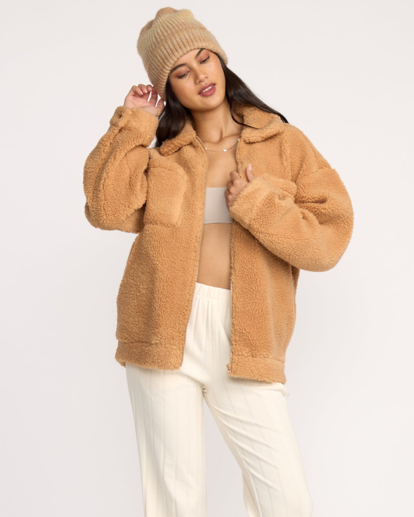 Resound Sherpa Shacket - Dusty Trails