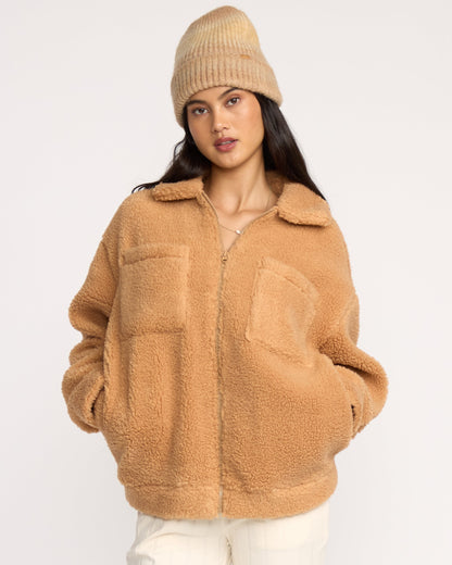 Resound Sherpa Shacket - Dusty Trails