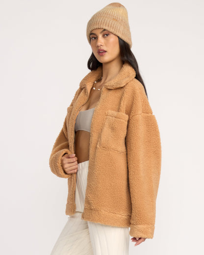 Resound Sherpa Shacket - Dusty Trails