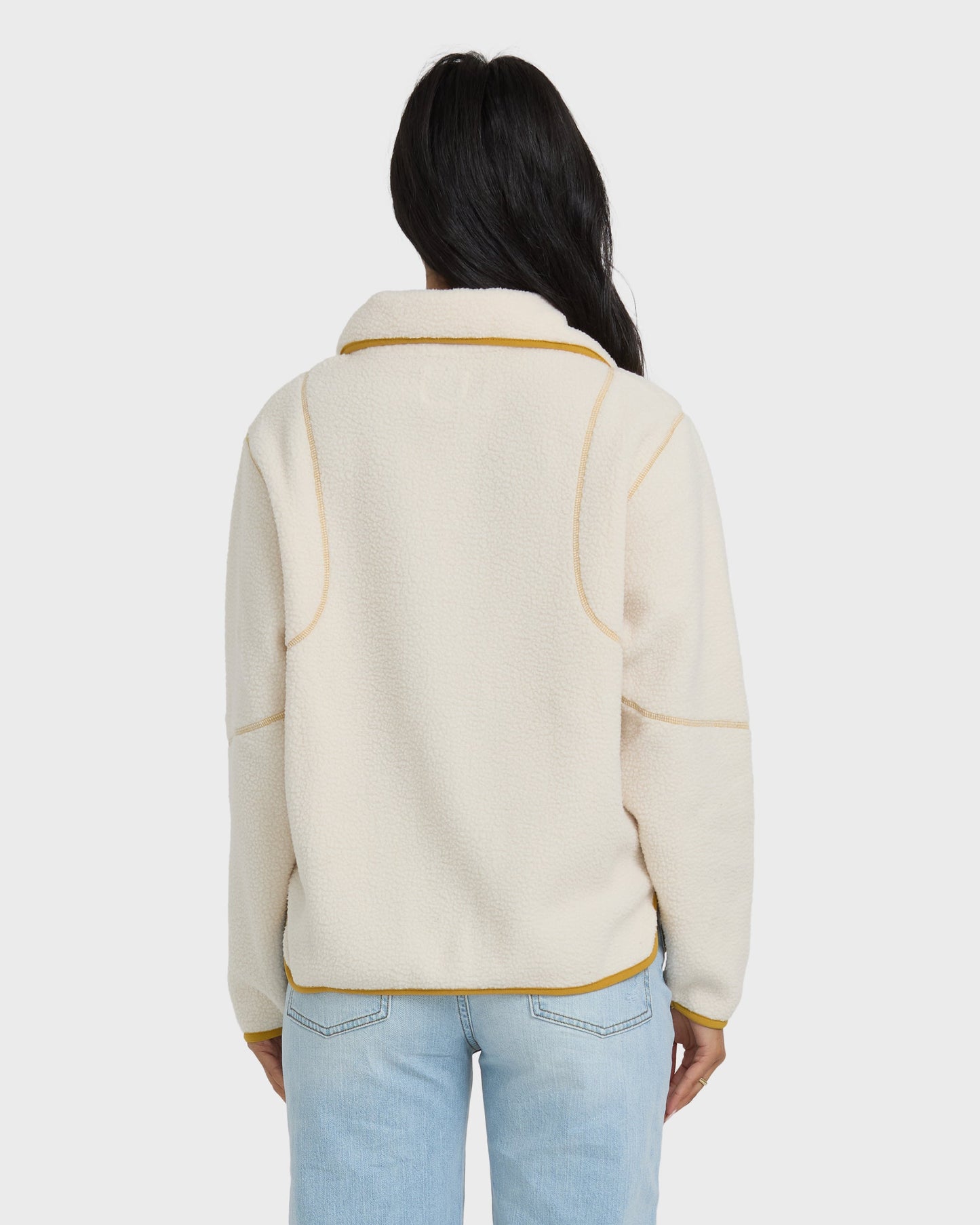Streamer Half Snap Sweatshirt - Whitecap