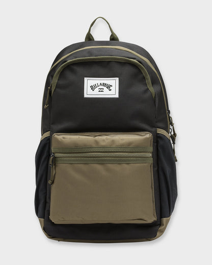 Scallop Backpack - Black Green