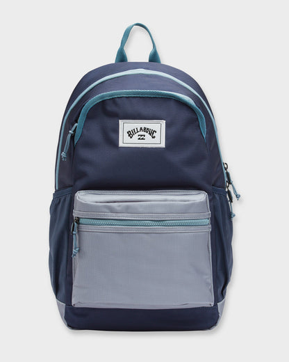 Scallop Backpack - Washed Blue